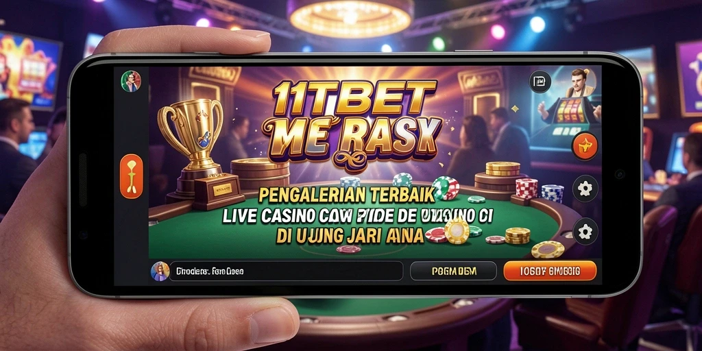 Screenshot gameplay Live Casino yang menarik dan interaktif.