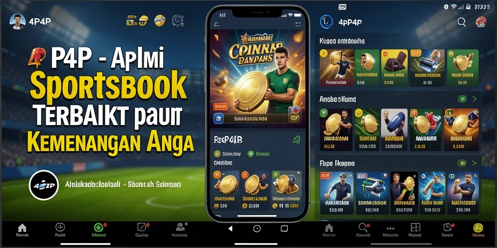 Tampilan gameplay menarik dari aplikasi Sportsbook 4P4P.