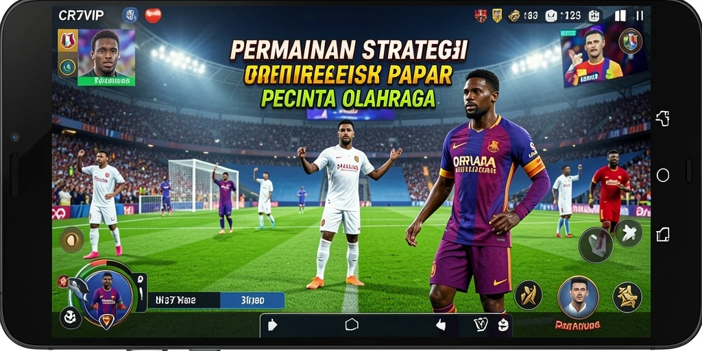 Tangkapan layar aksi mendebarkan di CR7VIP dengan strategi yang memikat.