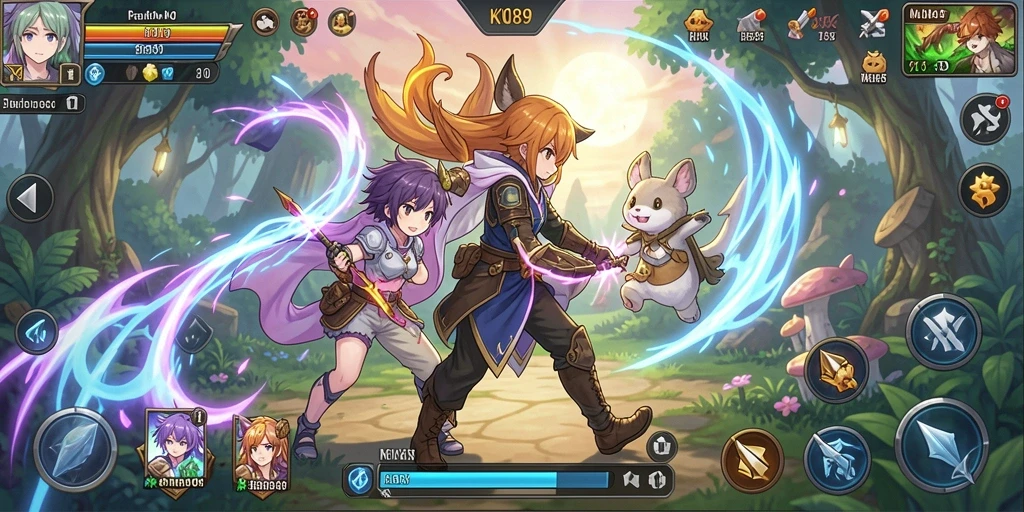 Tampilan gameplay KNO89 yang menakjubkan dan penuh aksi.