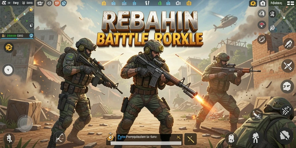 Gameplay seru dan grafis memukau di REBAHIN.