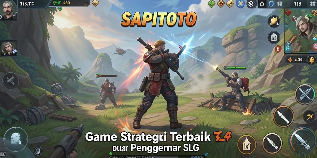 Tampilan gameplay menarik dari SAPITOTO yang menampilkan strategi SLG.